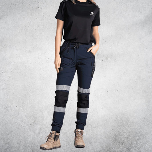 ANTHEM WOMENS TRIUMPH PANT WITH TAPE - NAVY