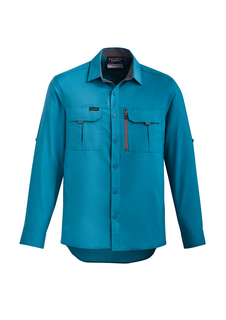 SYZMIK MENS OUTDOOR LONG SLEEVE SHIRT