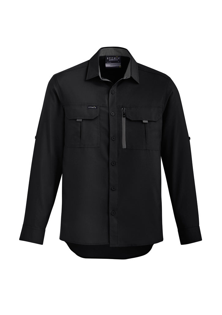 SYZMIK MENS OUTDOOR LONG SLEEVE SHIRT