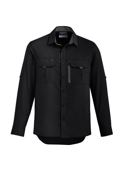 SYZMIK MENS OUTDOOR LONG SLEEVE SHIRT