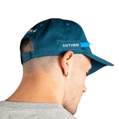 ANTHEM CARPENTER A FRAME BASEBALL HAT ANTHEM BLUE - The Work Pit