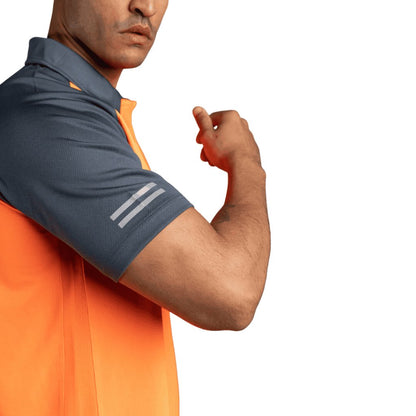 ANTHEM HI FLOW PERFORMANCE POLO - HI VIS ORANGE - The Work Pit