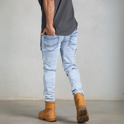 ANTHEM TECH STRETCH DENIM PANTS - LIGHT WASH - The Work Pit