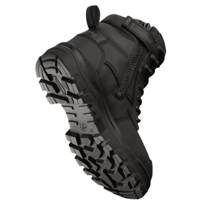 BLUNDSTONE #8561 ROTOFLEX 6in UNISEX TPU ZIPSIDE BOOTS BLACK - The Work Pit