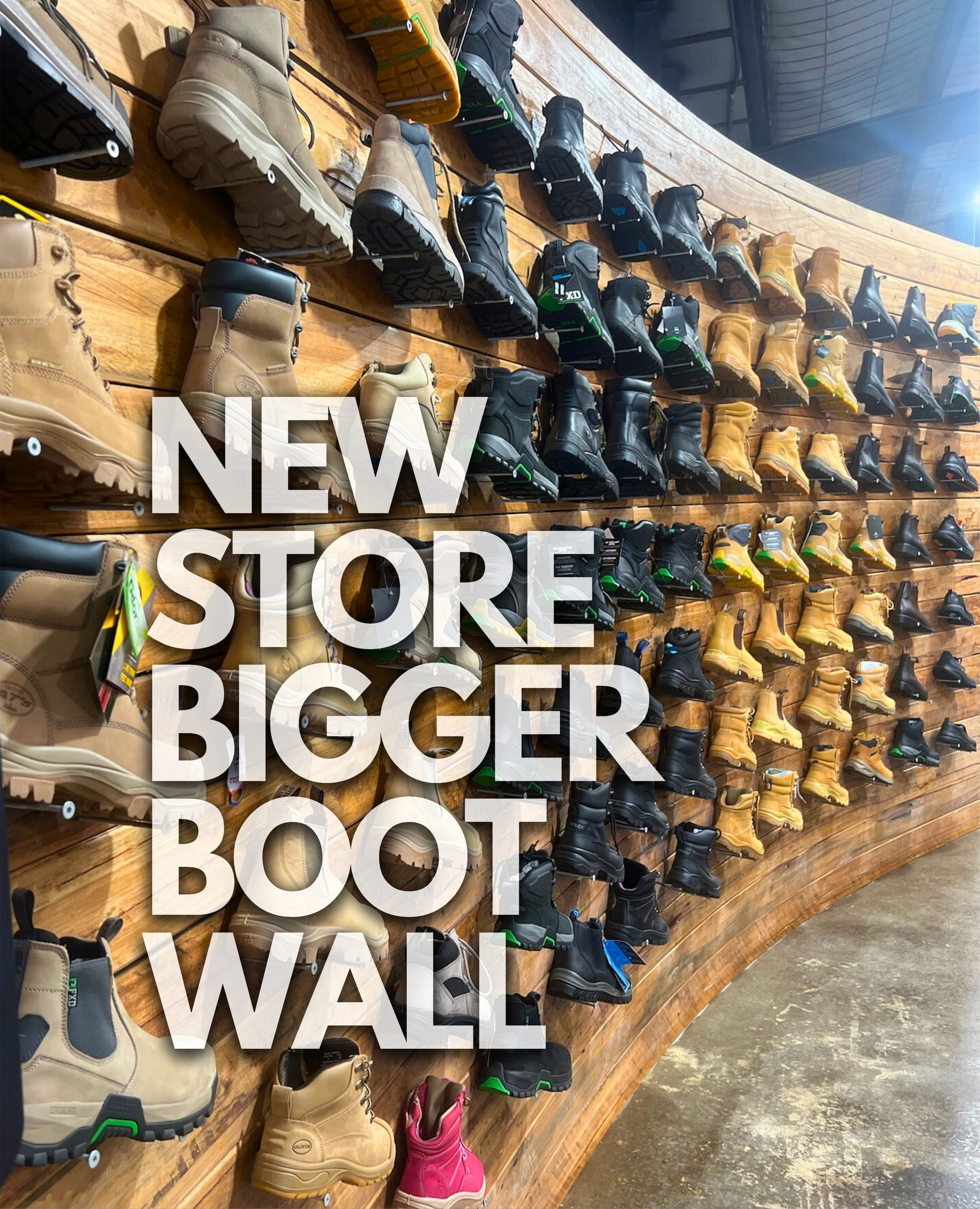 Logo Botas Store Custom Boot Fitting