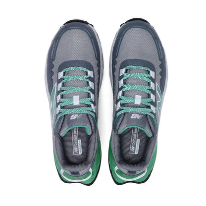 NEW BALANCE MENS CREMORNE SAFETY SNEAKERS - ALLOY/GREEN
