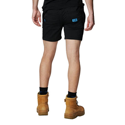 ELWD MENS ELASTIC LIGHT SHORT BLACK - The Work Pit