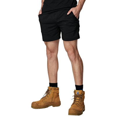 ELWD MENS ELASTIC LIGHT SHORT BLACK - The Work Pit
