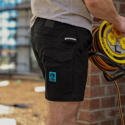 FORM - FB3 | Elastic Work Shorts | Black