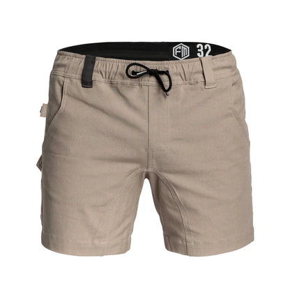 FORM - FB3 | Elastic Work Shorts | Khaki