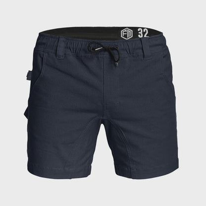 FORM - FB3 | Elastic Work Shorts | Navy