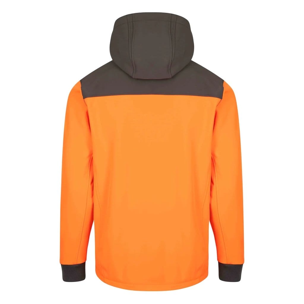 FORM WORKWEAR 2 IN 1 HI VIS HOODIE ORANGE - The Work Pit
