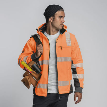 FORM | FT6 Hi Vis Taped Jacket - Orange