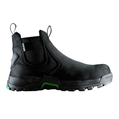 FXD WB - 4 ELASTIC SIDE SAFETY BOOT BLACK - The Work Pit