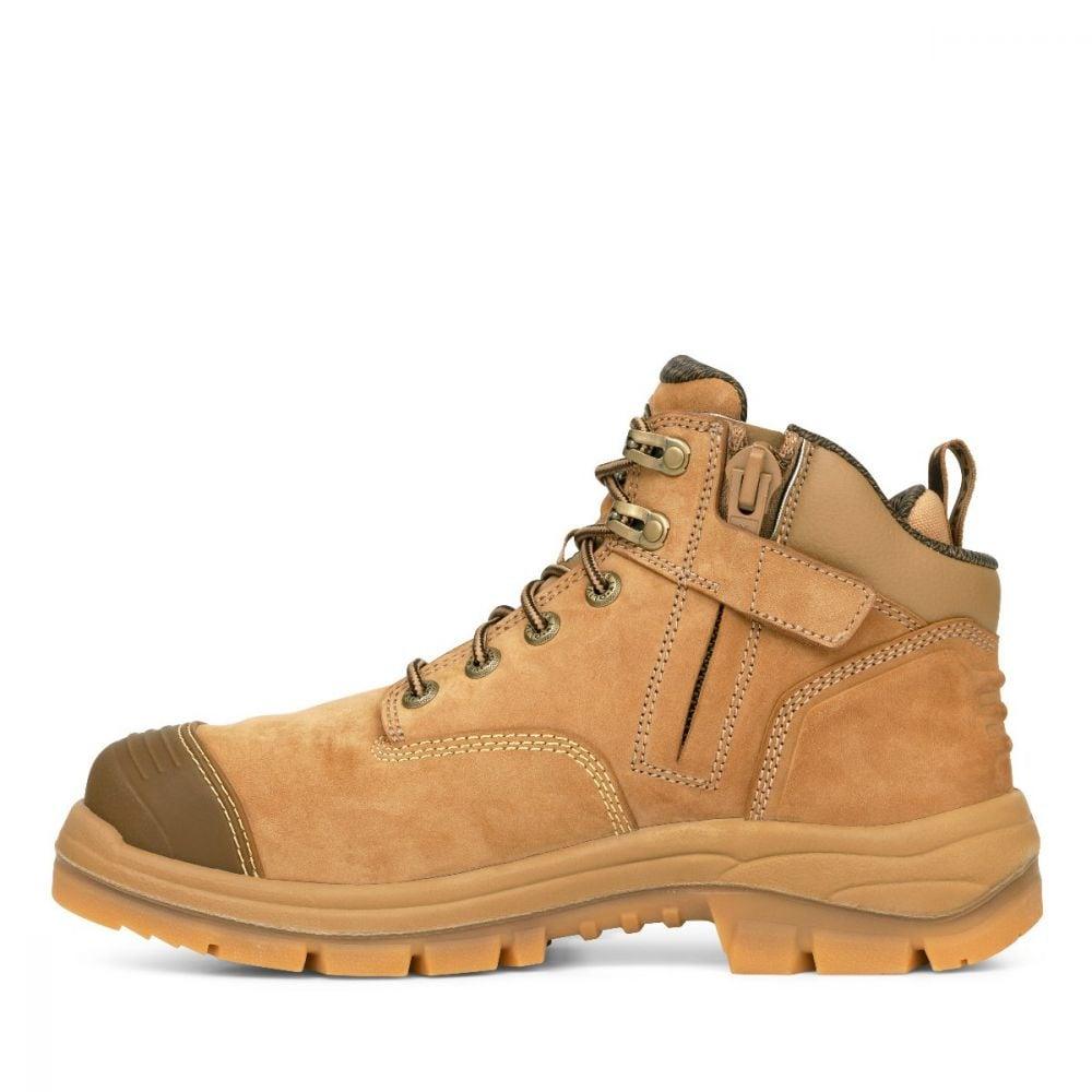 OLIVER 130MM STONE ZIP SIDED HIKER BOOT - The Work Pit