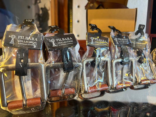 PILBARA LEATHER BELT TAN