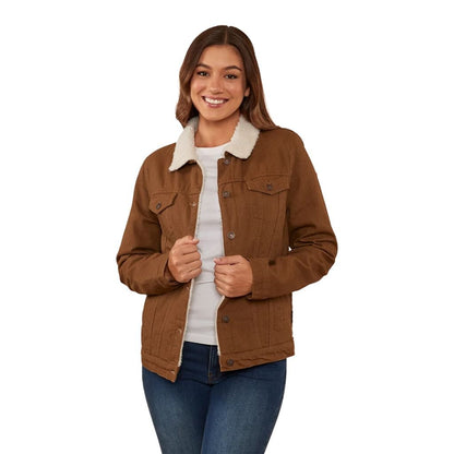 RINGERS WESTERN WOMENS PALMER JACKET TAWNY BROWN - The Work Pit