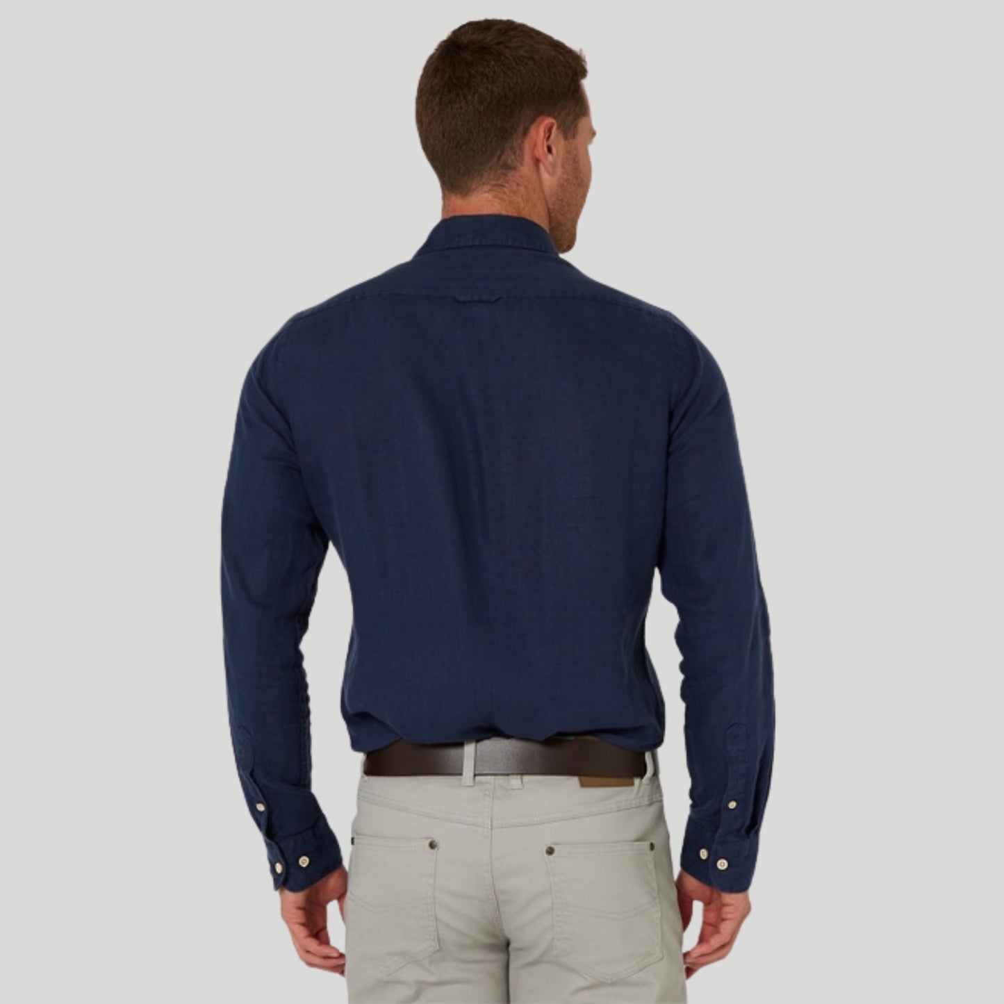 PILBARA MEN'S LINEN LONG SLEEVE SHIRT
