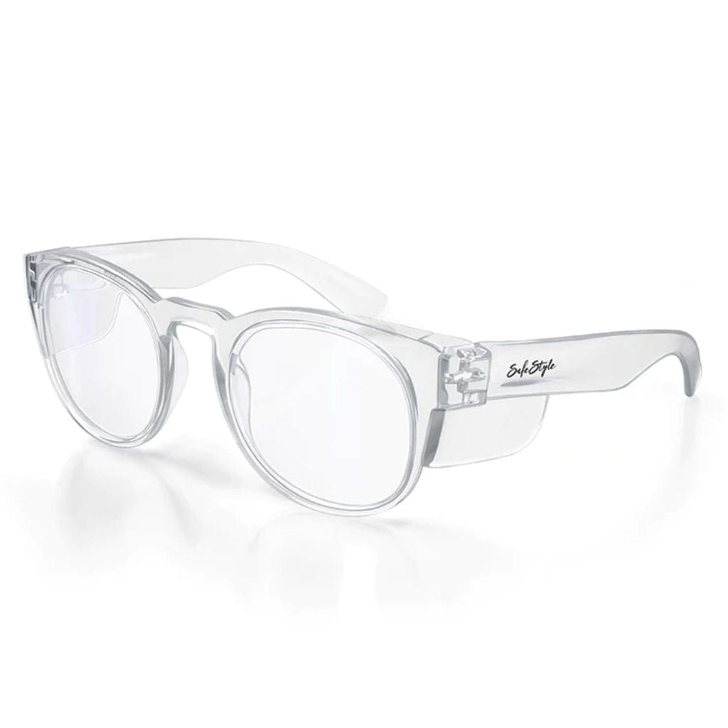 SAFESTYLE CRUISERS CLEAR FRAME/CLEAR UV400 - The Work Pit