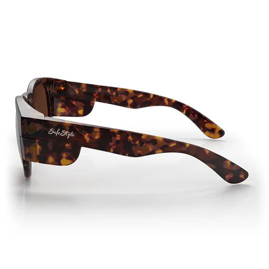 SAFESTYLE CRUISERS MATTE TORT BROWN POLARISED LENS - The Work Pit