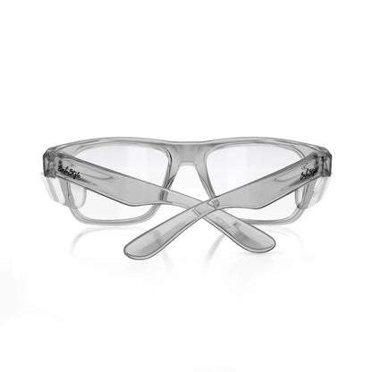 SAFESTYLE FUSIONS GRAPHITE FRAME/CLEAR LENS UV400 - The Work Pit