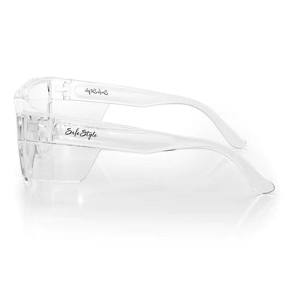 SAFESTYLE PRIMES CLEAR FRAME CLEAR LENSE - The Work Pit