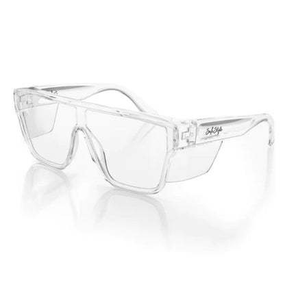 SAFESTYLE PRIMES CLEAR FRAME CLEAR LENSE - The Work Pit