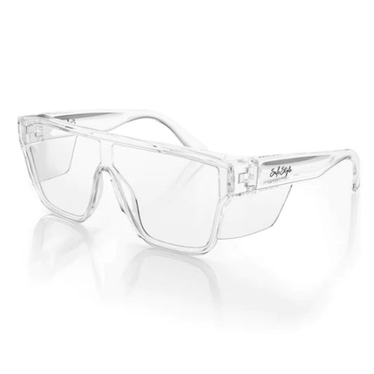 SAFESTYLE PRIMES CLEAR FRAME CLEAR LENSE - The Work Pit