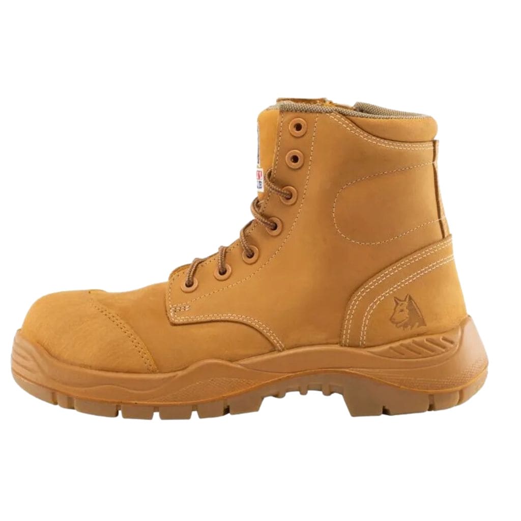 STEEL BLUE ARGYLE ZIP COMPOSITE WORKBOOTS - WHEAT - The Work Pit