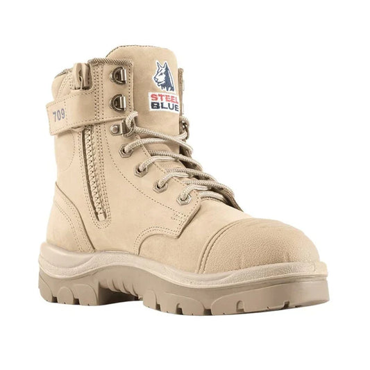 STEEL BLUE 518578 ARGYLE LADIES ZIP SCUFF COMPOSITE - SAND