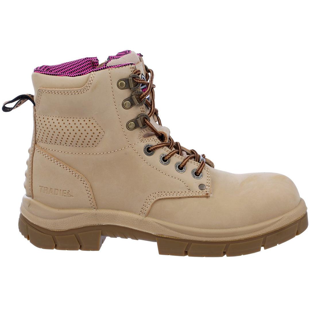 TRADIE THE BOSS WOMENS BOOTS SAND - The Work Pit
