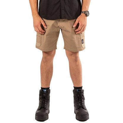 UNIT DEMOLITION CARGO WORK SHORTS KHAKI - The Work Pit