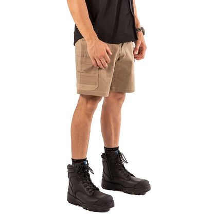 UNIT DEMOLITION CARGO WORK SHORTS KHAKI - The Work Pit