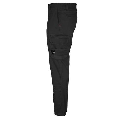 UNIT DEMOLITION CUFFED PANTS BLACK - The Work Pit