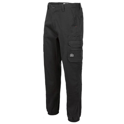 UNIT DEMOLITION CUFFED PANTS BLACK - The Work Pit