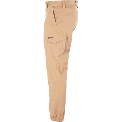 UNIT SURGE CUFFED WORK PANTS KHAKI - The Work Pit