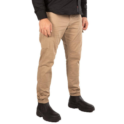 UNIT SURGE CUFFED WORK PANTS KHAKI - The Work Pit