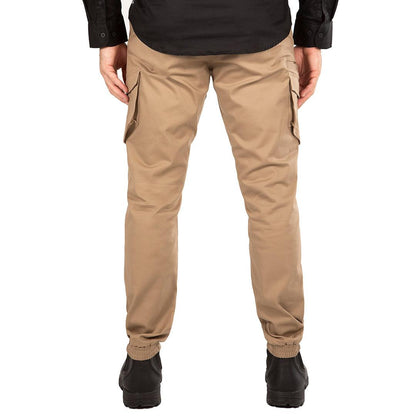 UNIT SURGE CUFFED WORK PANTS KHAKI - The Work Pit