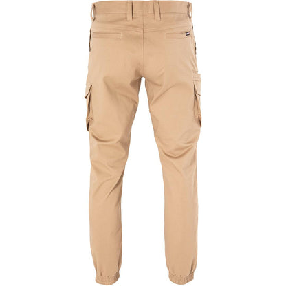 UNIT SURGE CUFFED WORK PANTS KHAKI - The Work Pit