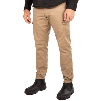 UNIT SURGE CUFFED WORK PANTS KHAKI - The Work Pit