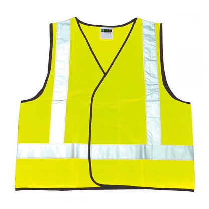 VEST DAY/NIGHT YELLOW REFLECTIVE - The Work Pit