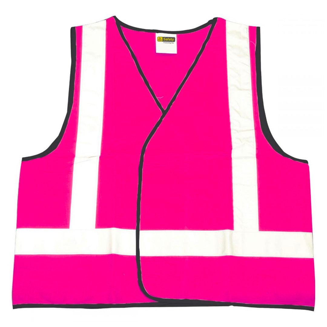 VEST 'NIGHT' - PINK REFLECTIVE – The Work Pit