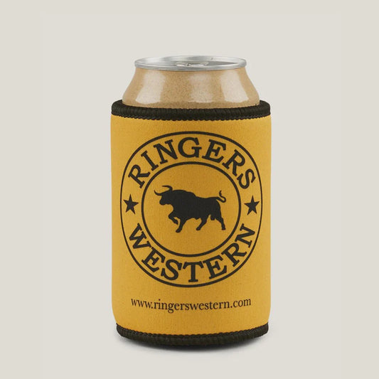 RINGERS WESTERN SIGNATURE BULL STUBBY COOLER - TANGERINE