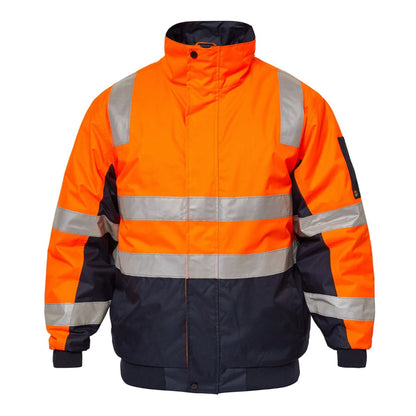 HI VIS BOMBER JACKET  - TAPE