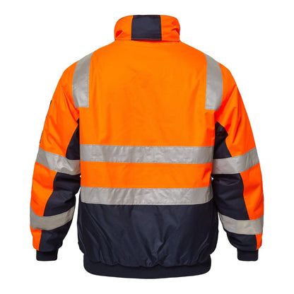HI VIS BOMBER JACKET  - TAPE