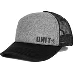 UNIT STAKE TRUCKER CAP CHARCOAL - The Work Pit