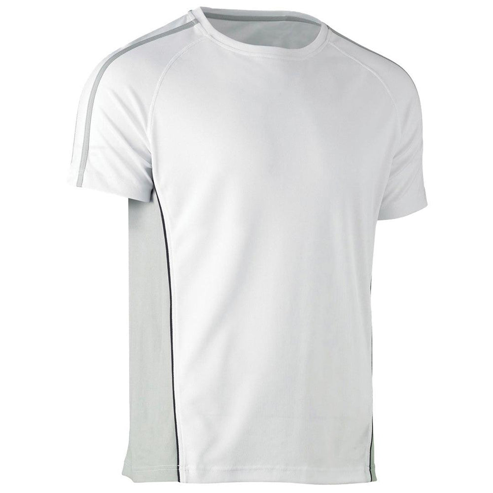 BISLEY PAINTERS CONTRAST S/S TEE WHITE - The Work Pit