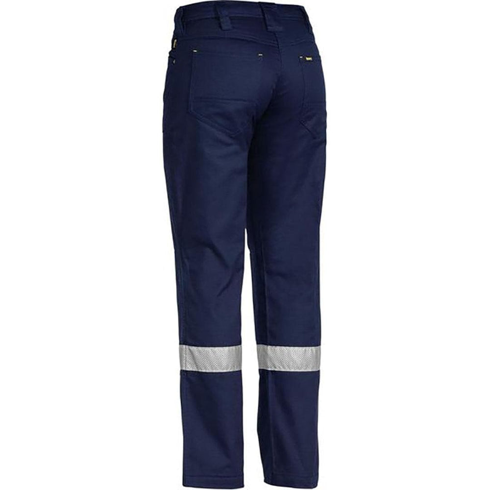 BISLEY WOMENS 3M TAPED X AIRFLOW RIPSTOP VENTED PANT NAVY - The Work Pit