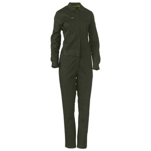 
                  
                    BISLEY WOMENS COTTON DRILL COVERALL OLIVE - The Work Pit
                  
                