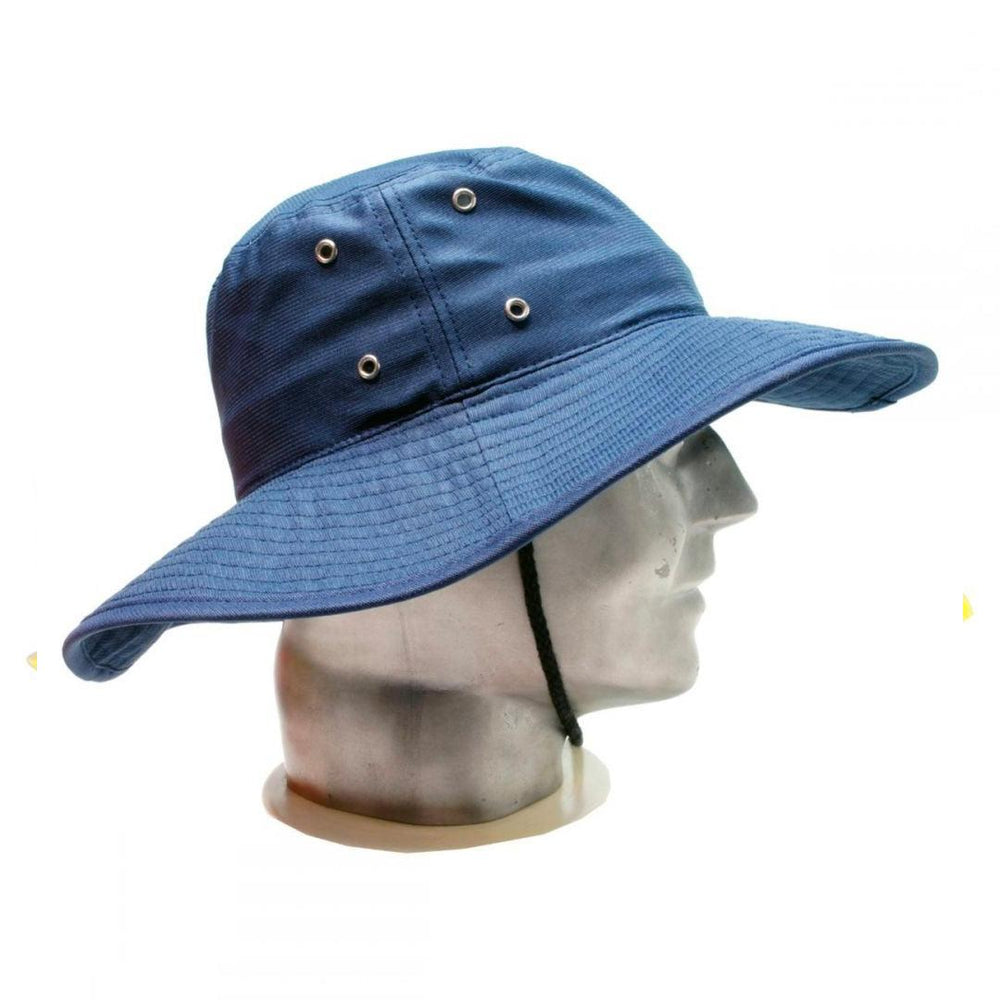 BROAD BRIM HAT - TOGGLE - NAVY BLUE - The Work Pit